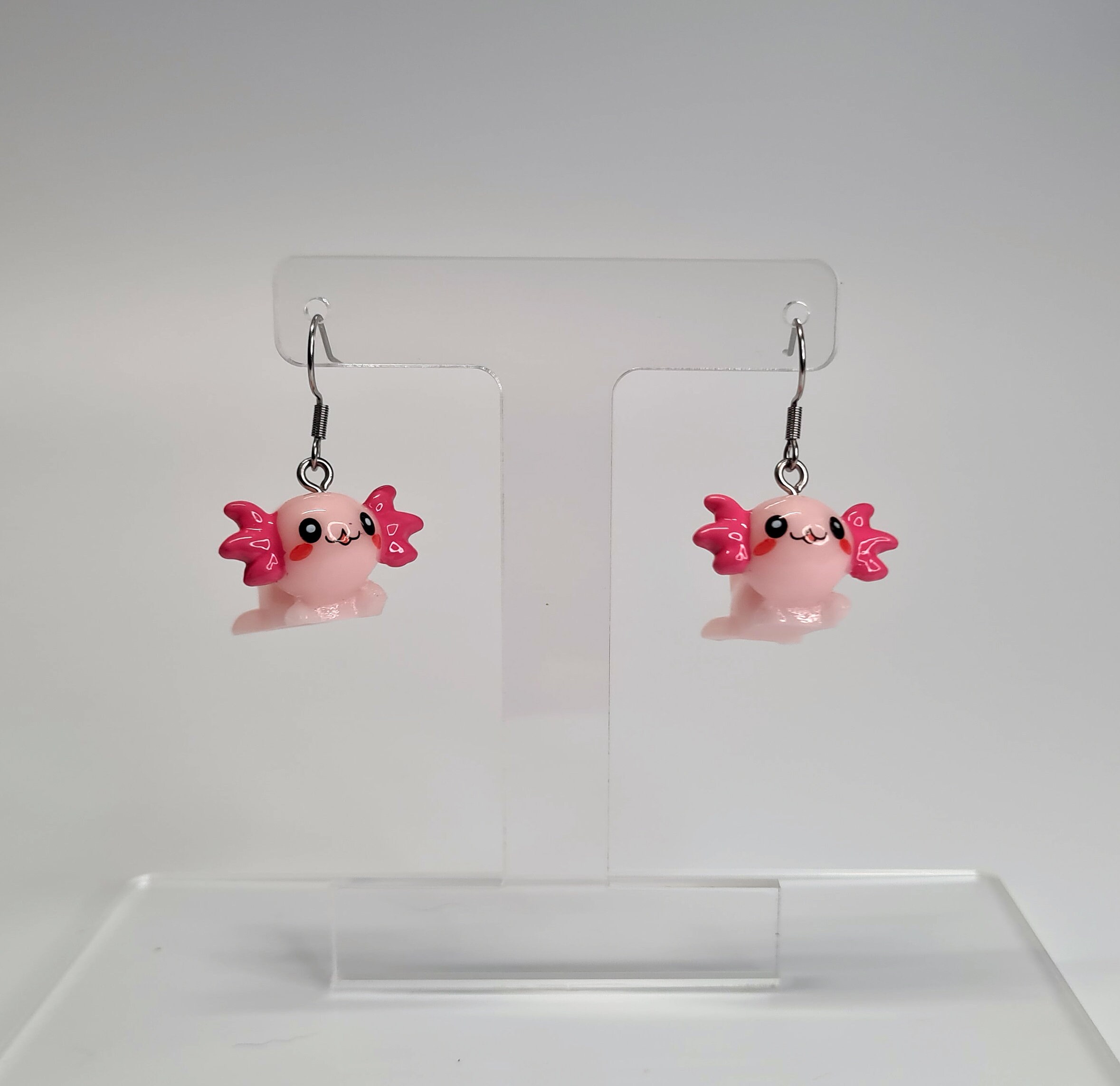 Storyidir Axolotl - Arete Colgantes De Plata De Ley 925 Para Ujer