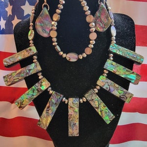 Hand-crafted Artisan Blue Jewelry Collection Sets
