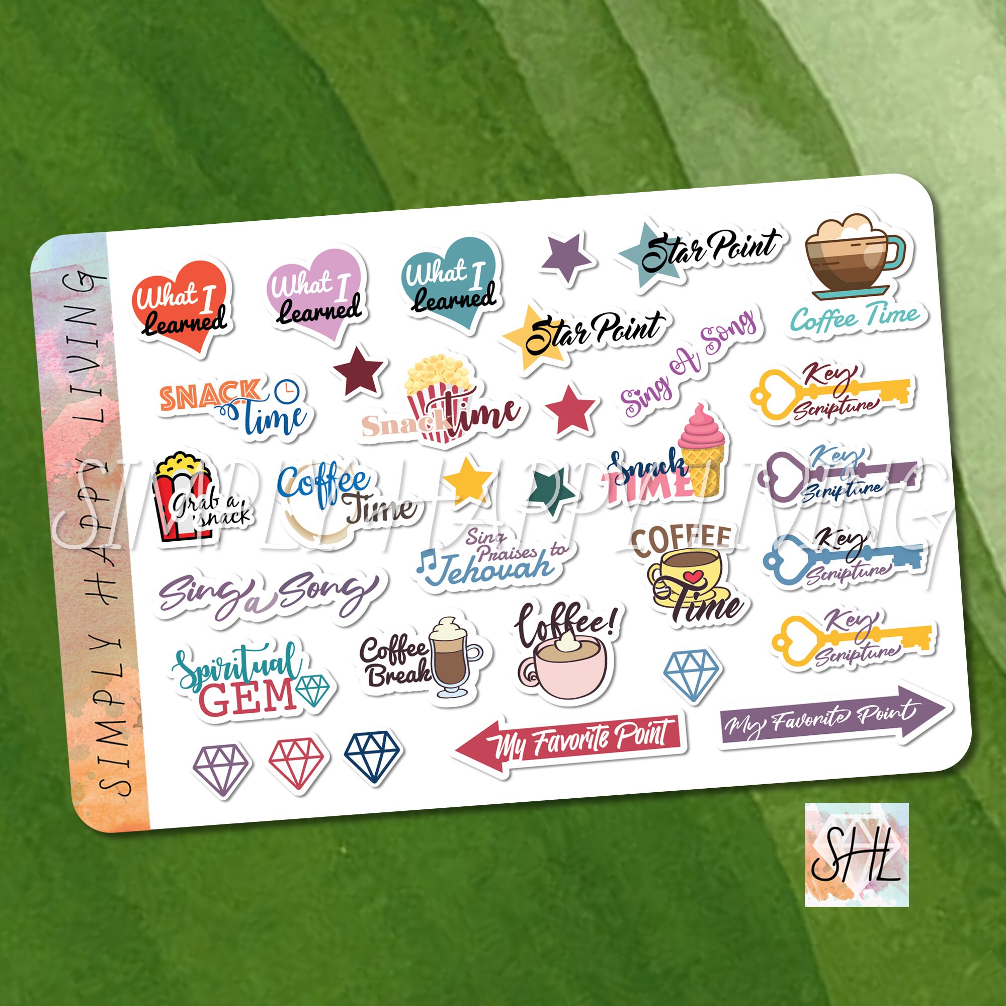 Extra Decorative Stickers Etsy