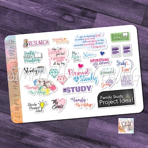 Persoonlijke studie stickers 2