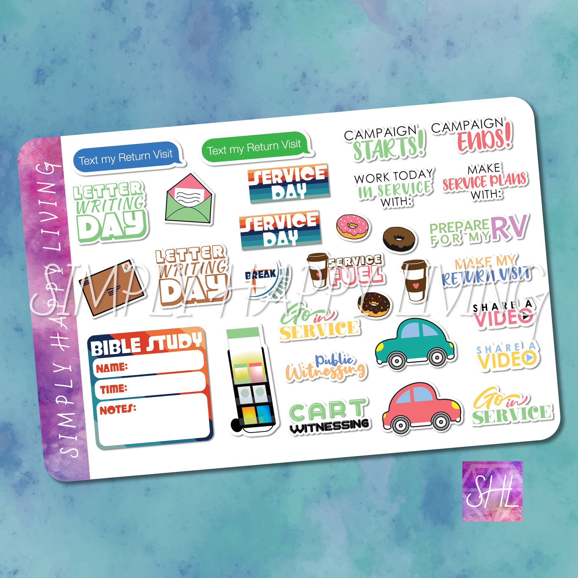 Field Service Stickers - Etsy