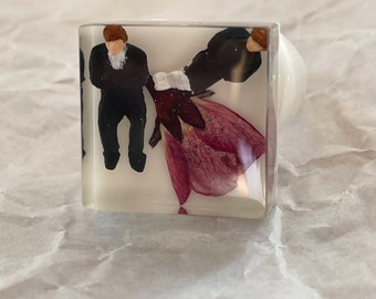 Anelli unici dell'artista fatti a mano