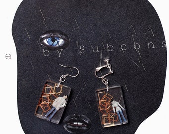 Orecchini fatti a mano "lonely"