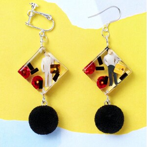 Handmade earrings &quot;Boy friend&quot;