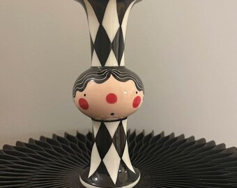 Handmade porcelain vase