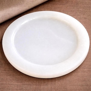 Onyx Charging Plate - Meditation Altar Tray, Ritual Stone, Handmade Crystal Grid Base