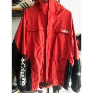 Columbia Men&#39;s PFG Omni-Tech Waterproof Fishing Jacket