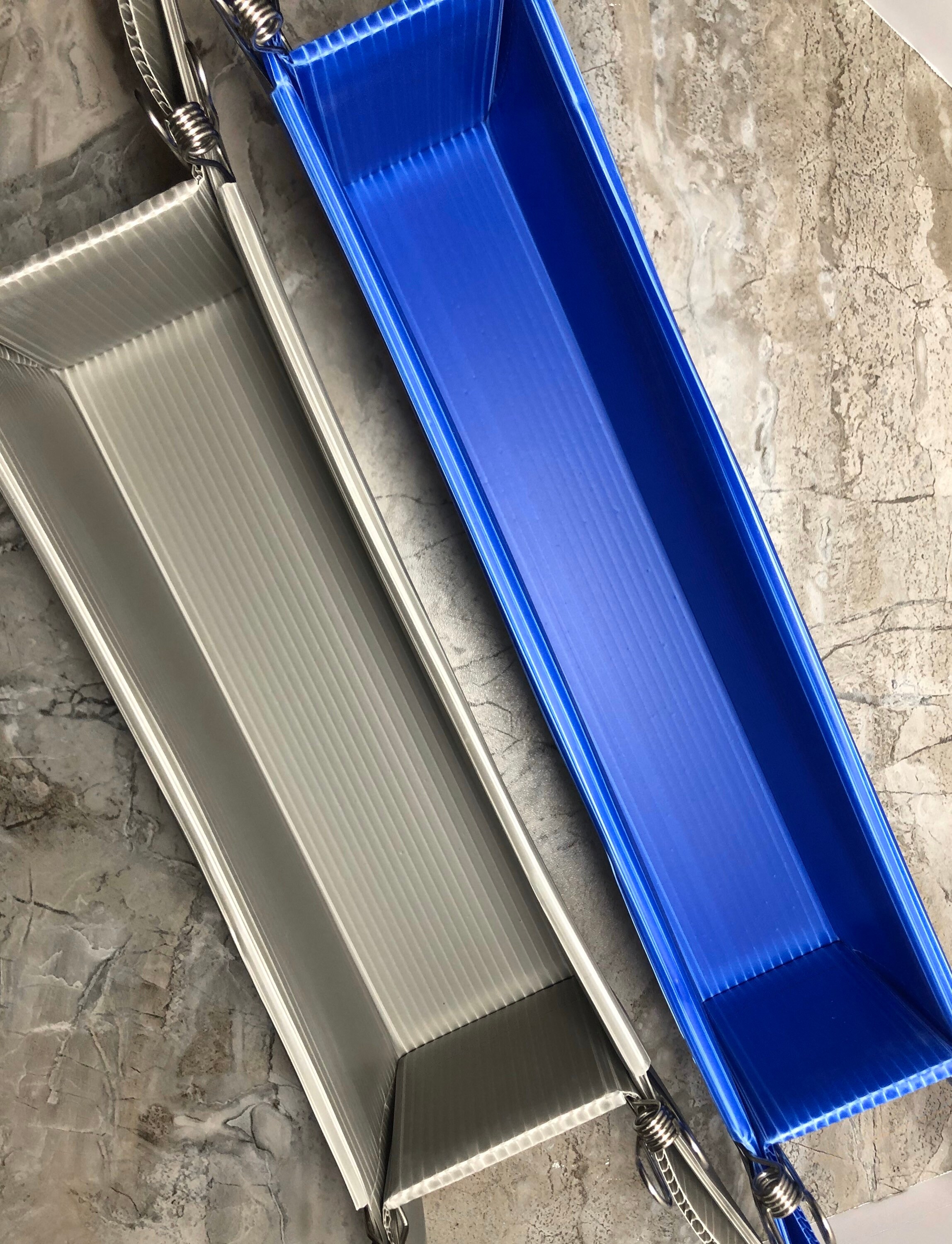 Tall skinny 3lb soap mold corrugated plastic mold same as 3lb Etsy