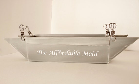 3lb Soap Mold: Corrugated Plastic Loaf Mold