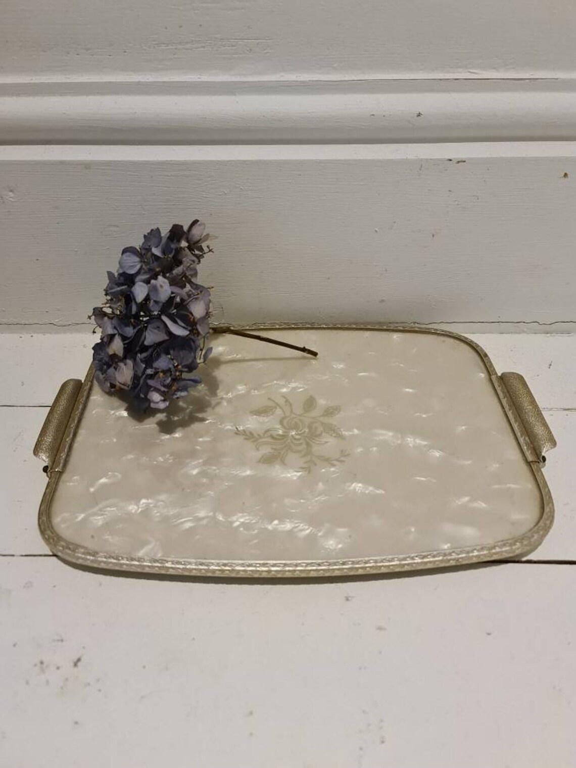 Mother Of Pearl Style Vanity Tray. Etsy