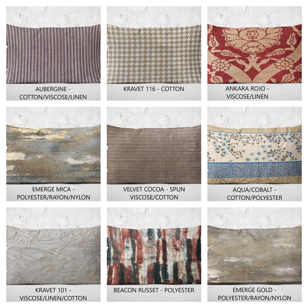 Lumbar Pillow Cover 14x26 Etsy