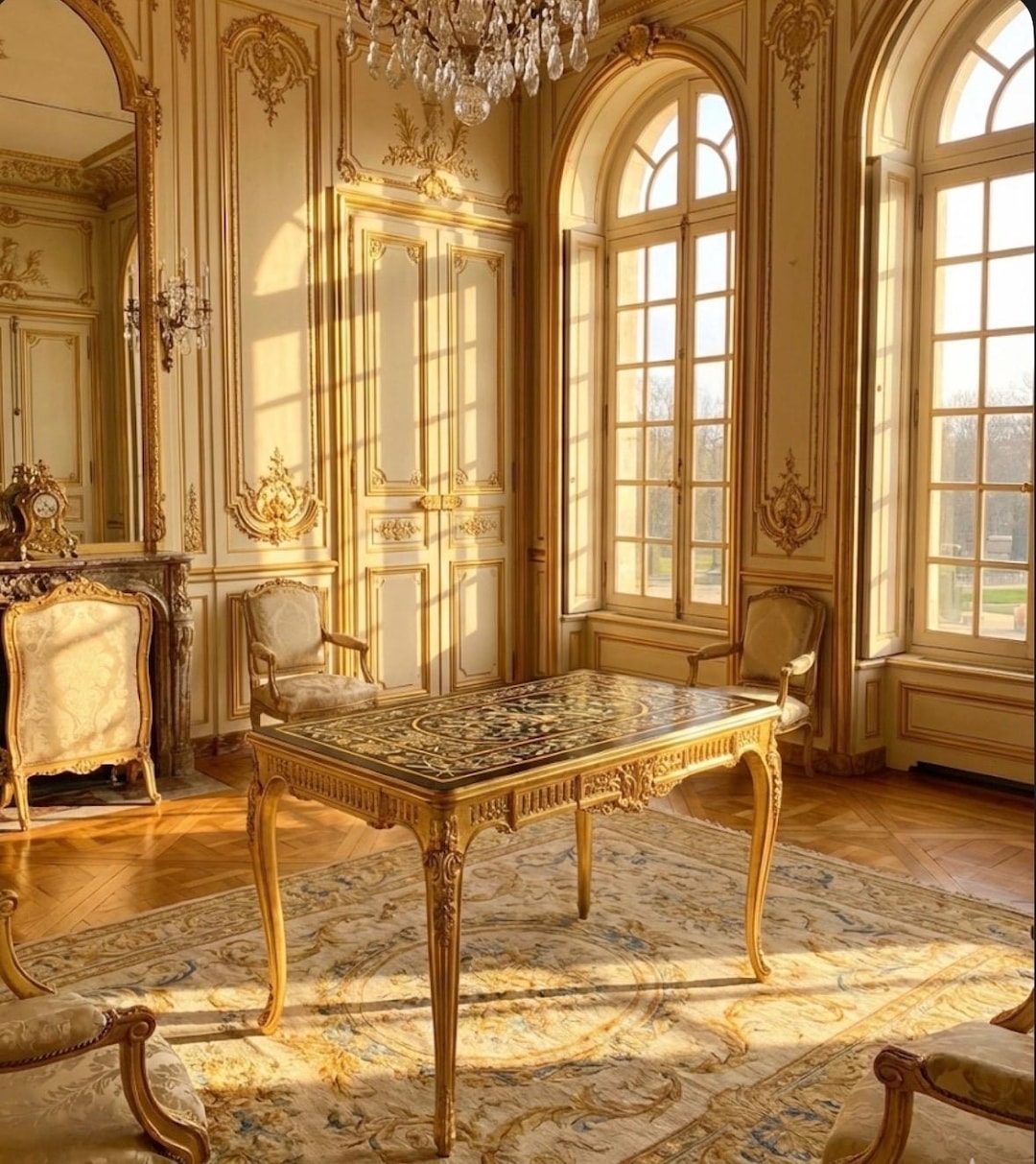 Neoclassical Style Italian Scagliola Table - Etsy