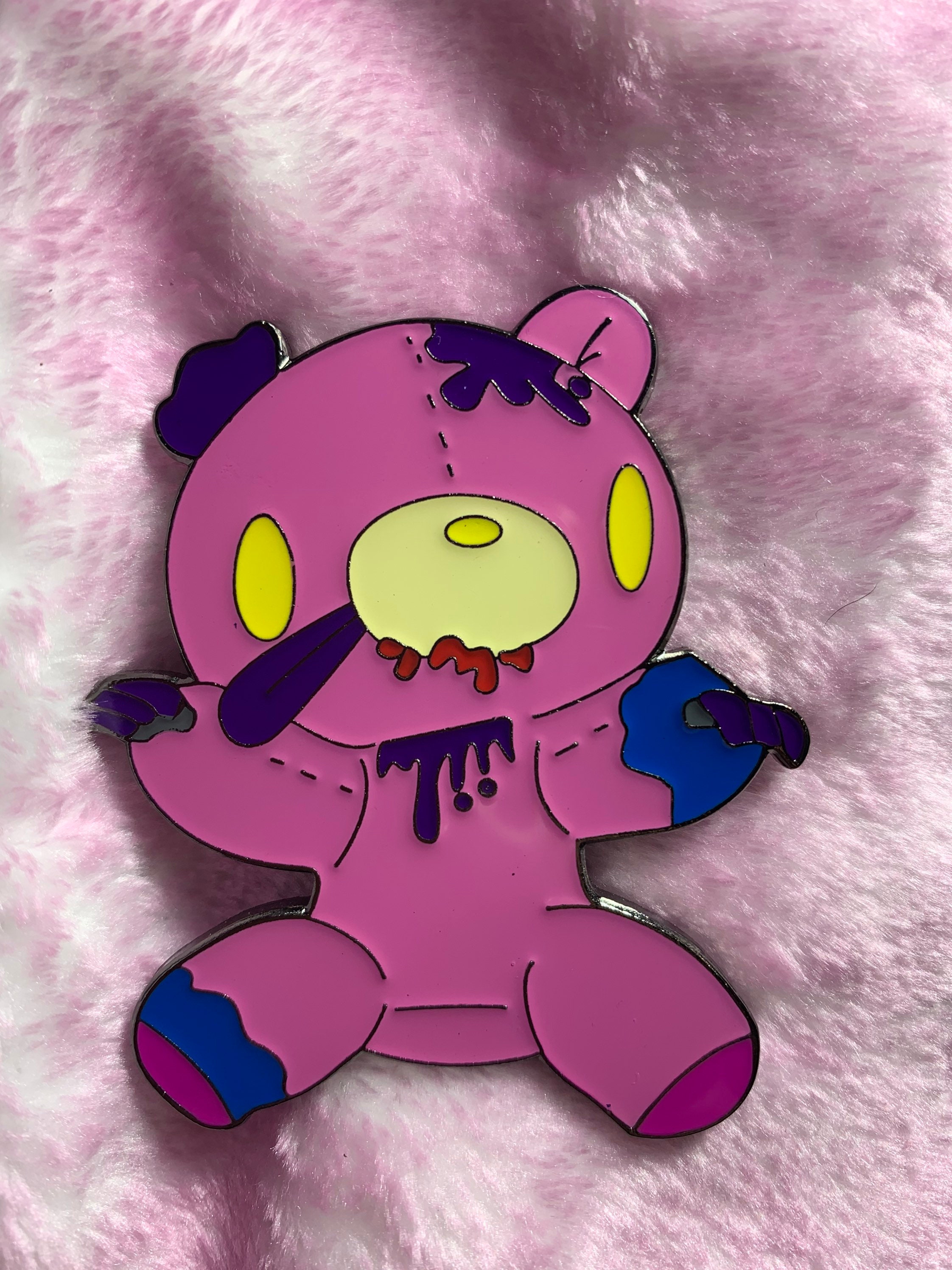 Gloomy Bear Pin Etsy