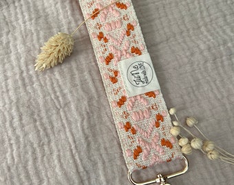 Lanyard HINA | pink orange