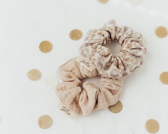 Muslin scrunchies