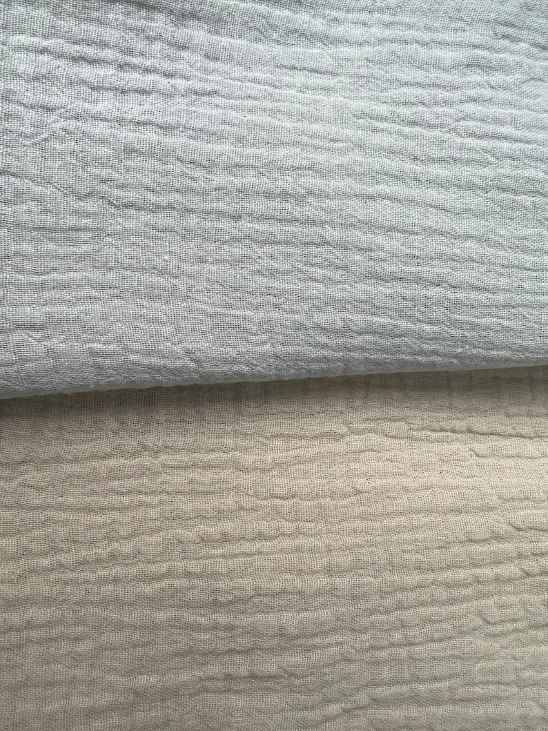 Muslin bed linen/duvet cover image 6