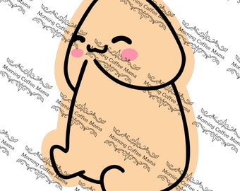 Happy Little Chode Cut File | Instant Download | SVG Zip File