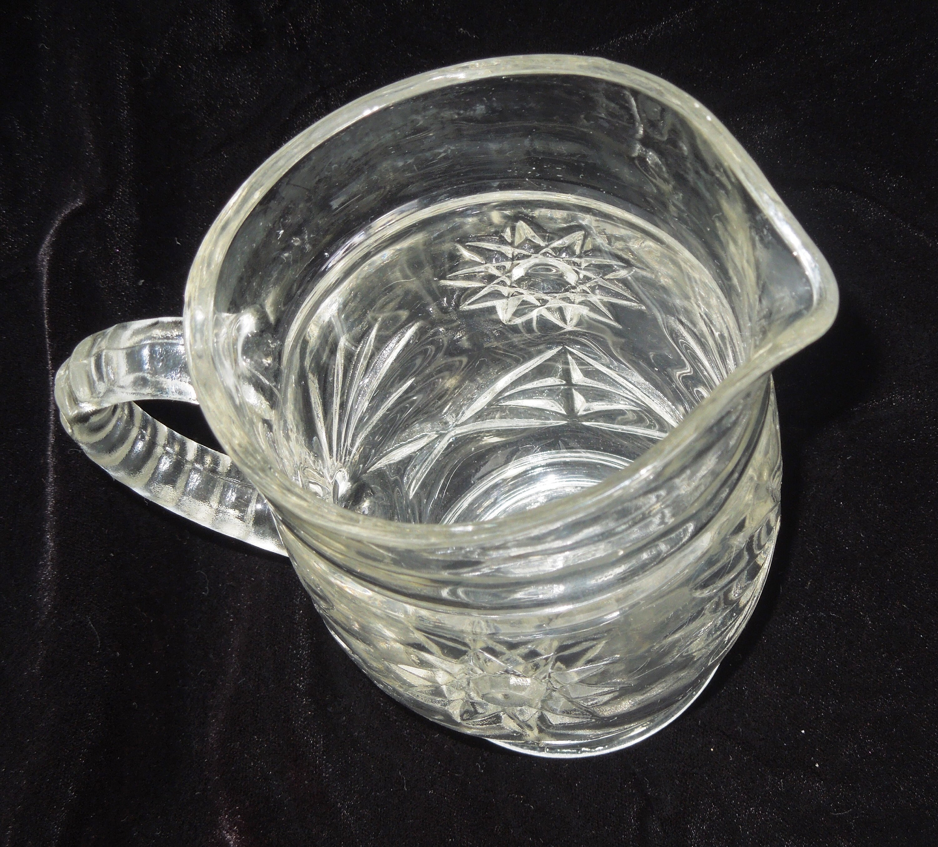 Anchor Hocking Glass EAPC Early American Prescut Star of David Pattern ...
