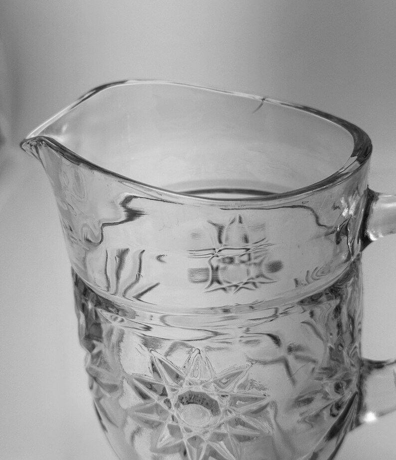 Anchor Hocking Glass EAPC Early American Prescut Star of David Pattern ...