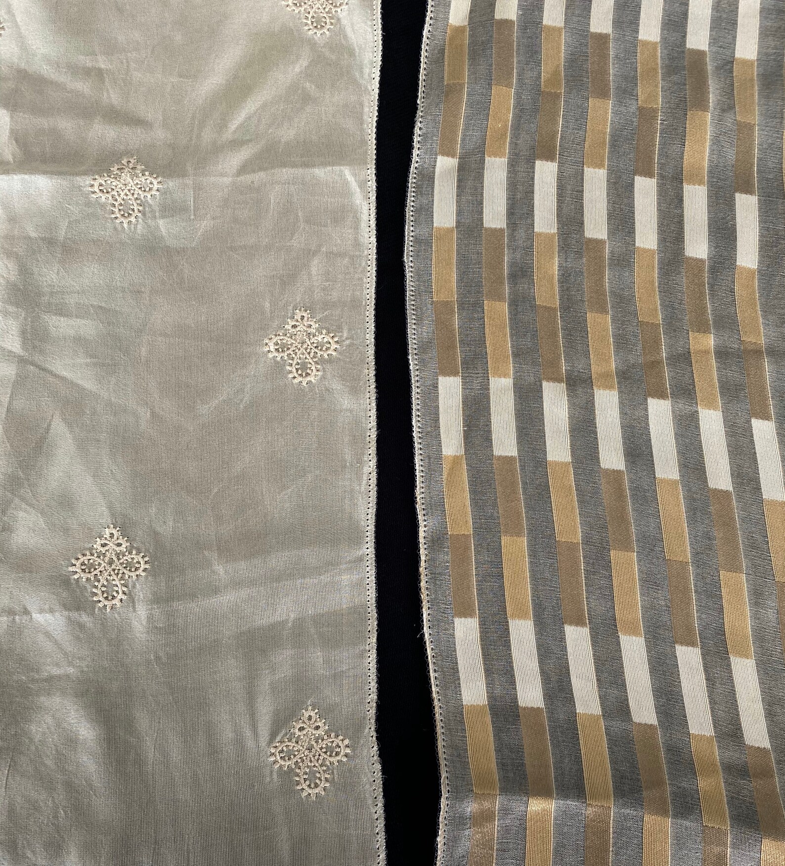 Sheer and Semisheer Drapery Square Fabric Samples 26 X Etsy