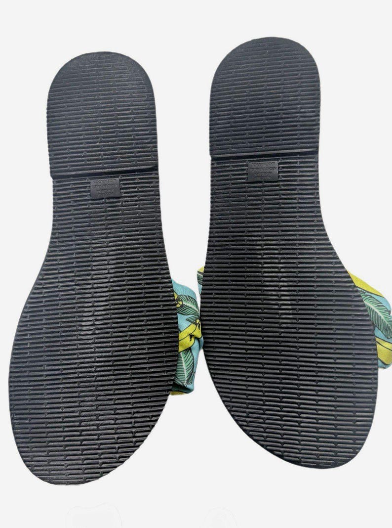 Havaianas You St Tropez Womens Flip Flops Sandals Yellow Banana Print US 7.5 image 4