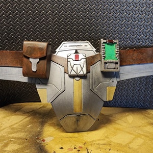 V6 SWTOR Guardian/Warrior Belt and codpiece TEMPLATES for eva foam