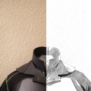 AO inspired neck seal TEMPLATES for eva foam