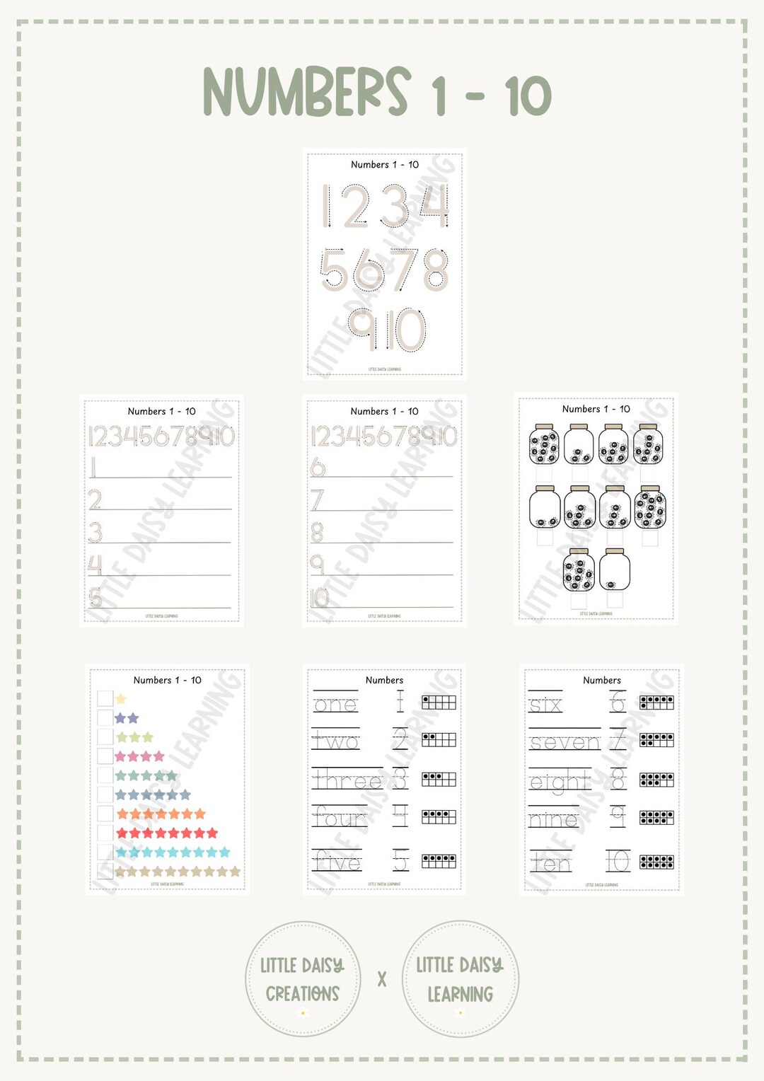 Learning Rescources Numbers Learning Resources - Numbers 1 - 10 - Number Recognition - EYFS - Maths ...