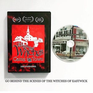 When The Witches Came To Town. Go behind the scenes of The Witches Of Eastwick. DVD