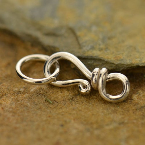 Simple Hook & Eye Clasp 426 Jewelry Clasp Bracelet Clasp Etsy