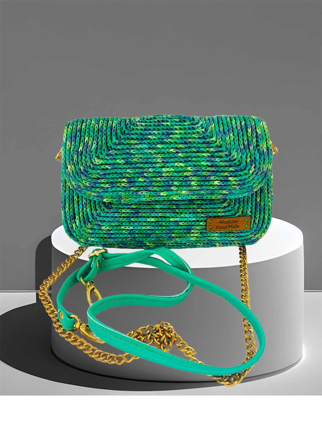 Sunshine Raffia Embellished Fanny Sling Bag main image 1
