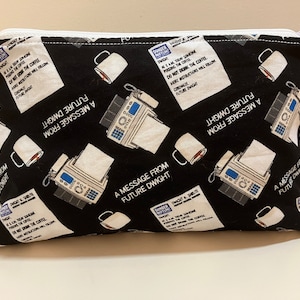 Office Message From Future Dwight Cosmetic Bag