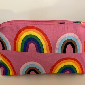 Regenbogen-Kosmetiktasche