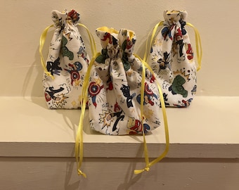 Superheroes Group Dice Bag
