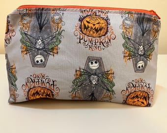 Skeleton King Cosmetic Bag