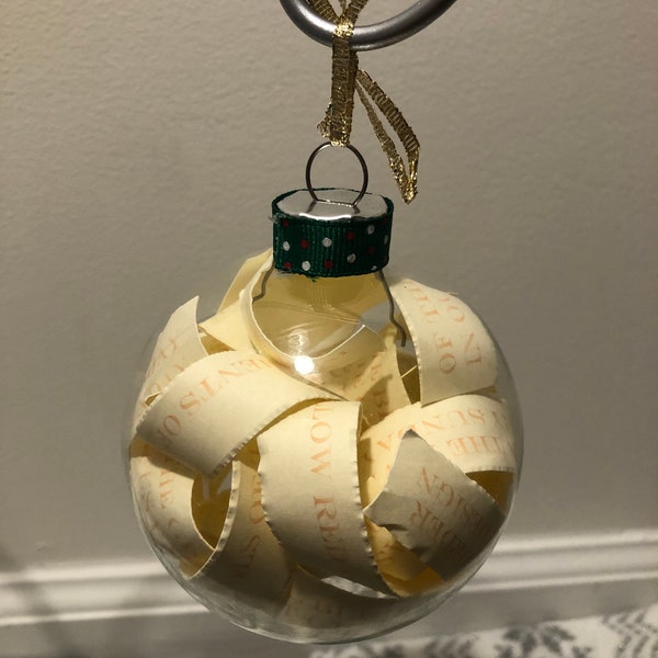 Sunday Lyric Ornament