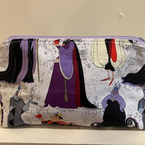 Animated Villains Cosmetic Bag