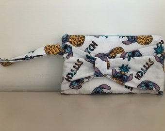 Pineapple Alien Wristlet