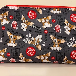 Evil Furry Toy Cosmetic Bag