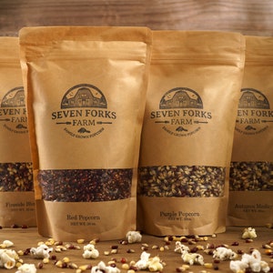 4 Pack-One of Each of Our Delicious Popcorn Offerings