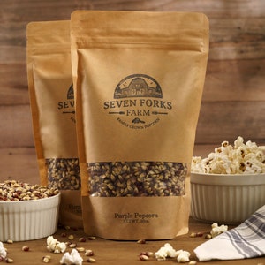 Palomitas de maíz moradas, bolsas de 2 a 30 onzas