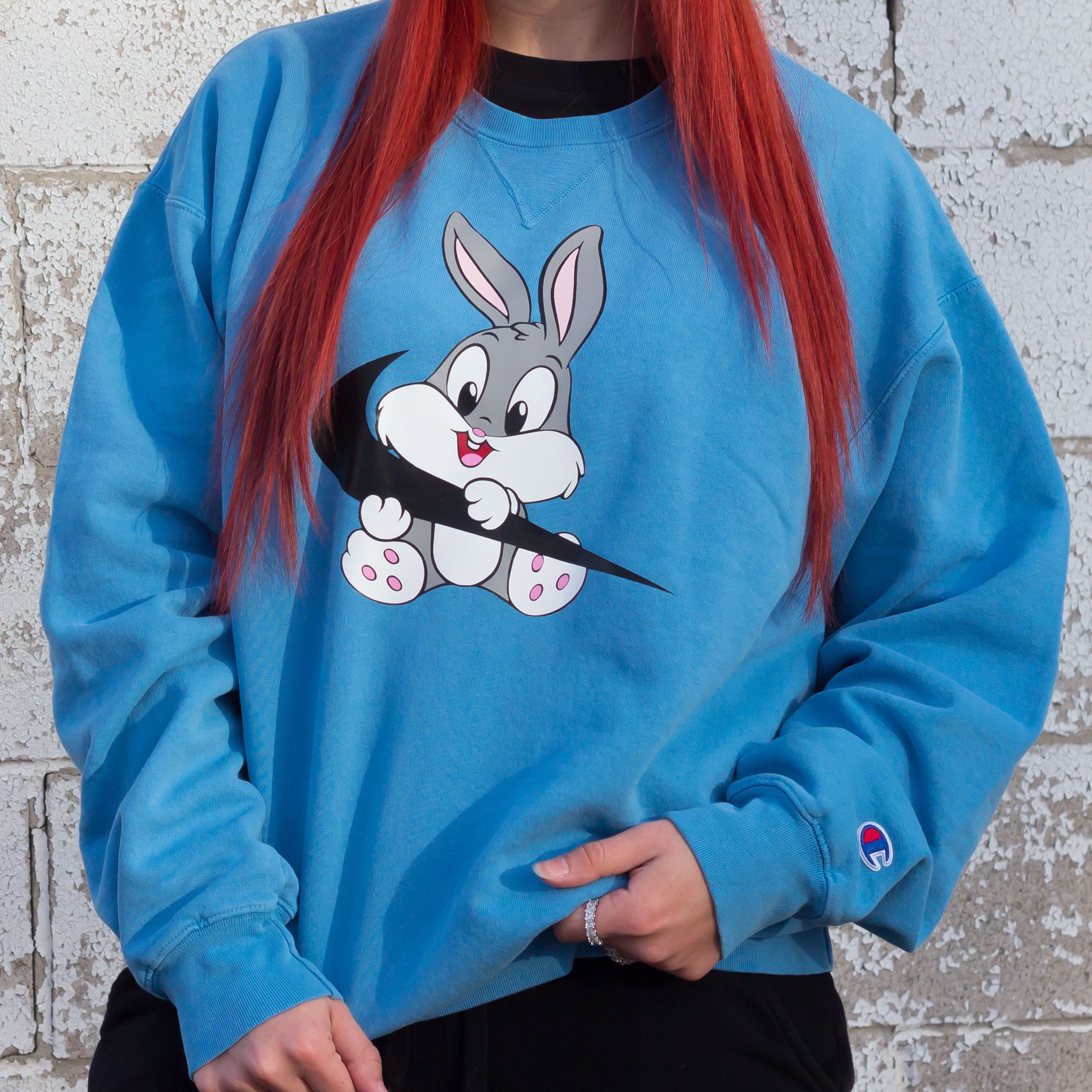 Excursion Clothing Womens Grils Rabbit Hoodie Sweater Long Sleeve Bunny Ear Pullover Tops with Pocket 