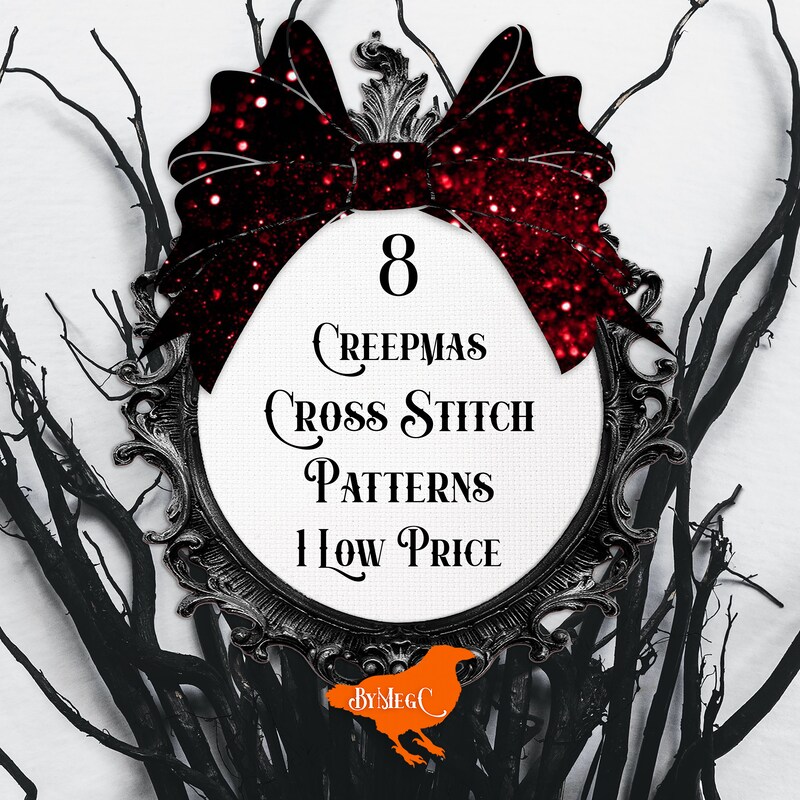 Creepy Cross Stitch - Etsy