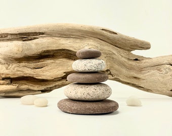 Desktop Zen™ Mindfulness Activity — Lake Superior Beach Stones — Zen Balance — Meditation Tools — Gifts for Yogi — Gift for Teacher