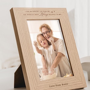 World&#39;s Best Nanny Belongs To Me | Mother&#39;s Day Photo Frame | Grandma Birthday Gift | New Grandma, Nana, Nanny, Nana, Nonna Gift
