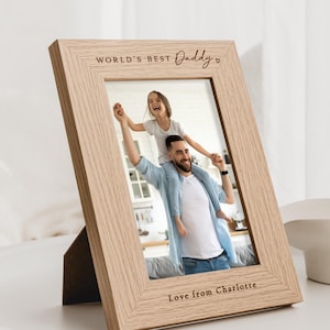 World's Best Daddy Gift | Daddy Photo Frame | Daddy Father's Day Gift | Daddy Birthday Gift | Worlds Best Daddy Gift
