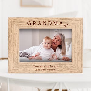 Nana Gift | Gift for Grandma, Nanny, Nana, Granny, Nanna | Mother's Day Gift for Grandma | Grandma Birthday Gift | Grandma Photo Frame imagem 4
