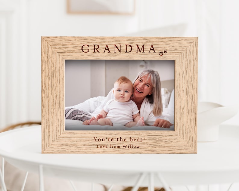 Nana Gift | Gift for Grandma, Nanny, Nana, Granny, Nanna | Mother's Day Gift for Grandma | Grandma Birthday Gift | Grandma Photo Frame imagem 4