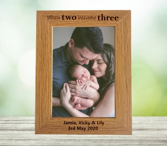Personalised Couples Photo Frame - The Two of Us Since – Tabetha's Touch