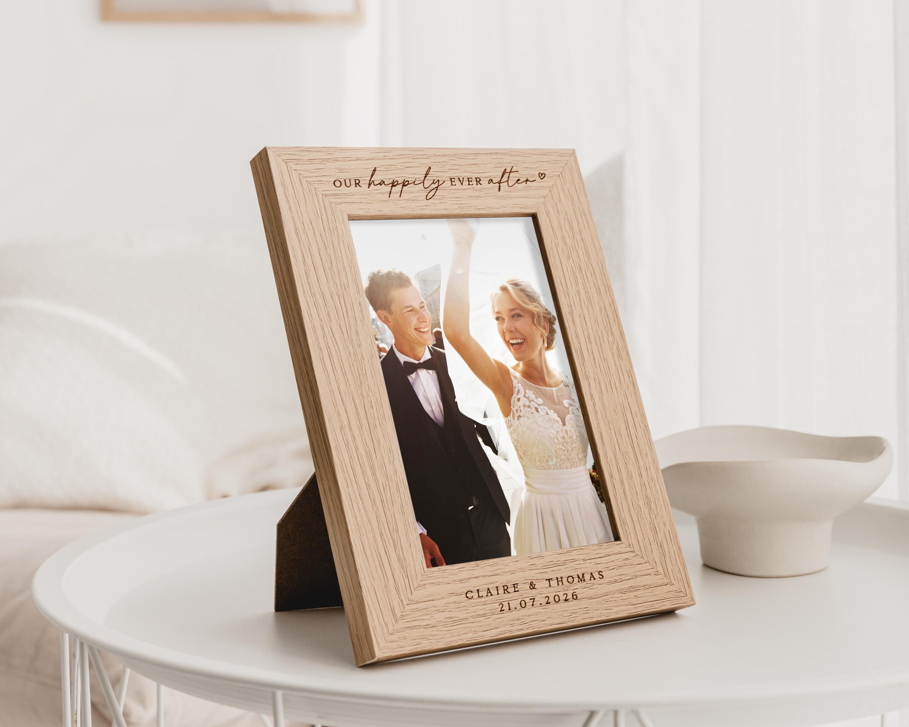 Our Happily Ever After Photo Frame | Wedding Gift | Gift for